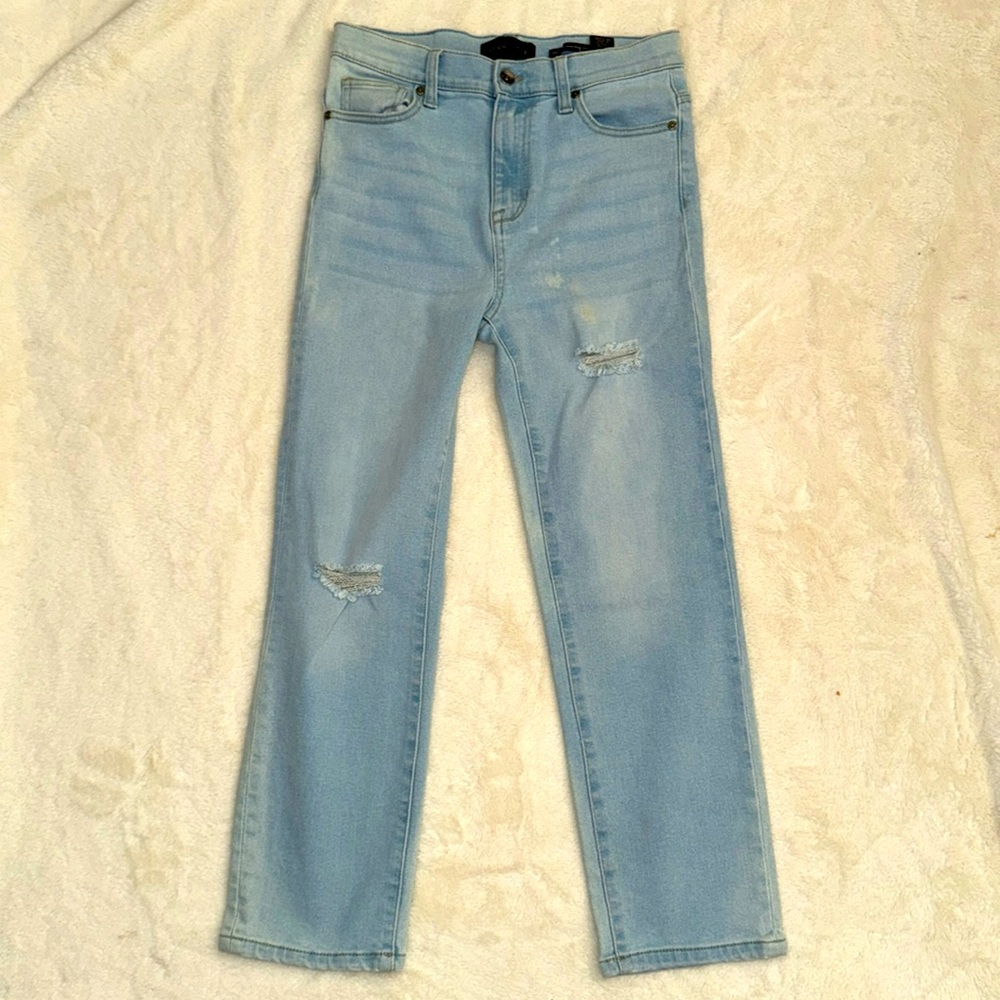 Kendall + Kylie High Rise Straight Leg Jeans - Size: 7/28